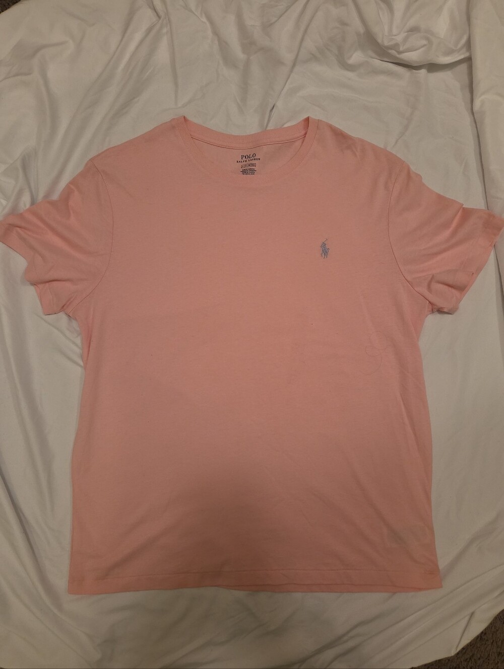 Polo by Ralph Lauren Pastel Pink Short Sleeve Tee